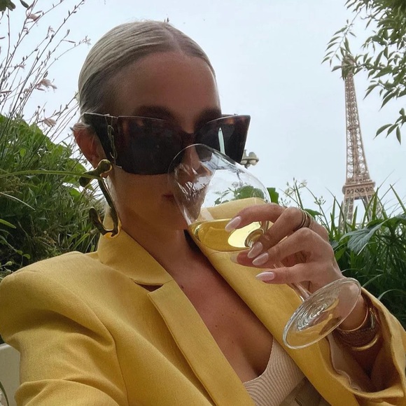 NEW SAINT LAURENT BLAZE SLM119 002 OVERSIZED BUTTERFLY WOMEN SUNGLASSES SL M119 - Picture 5 of 14